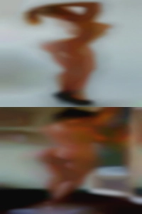 Ass nude women and hair colour!